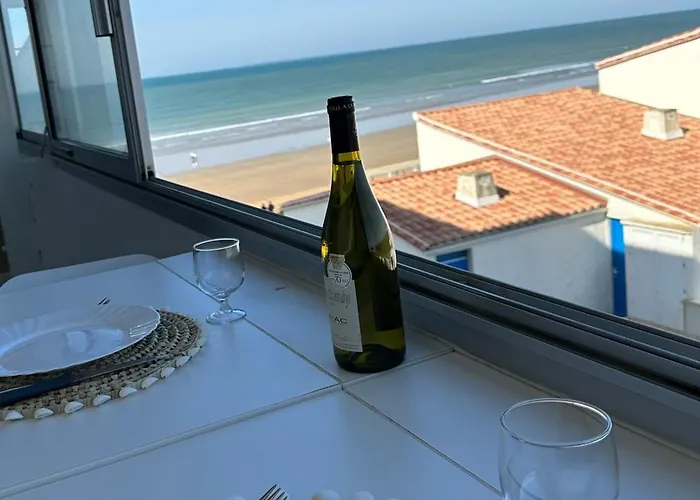 Les Sables D'or, Vue Mer, Wifi Et Parking Privé Lejlighed *